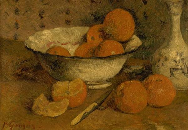Paul Gauguin Nature morte aux oranges oil painting image